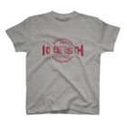 もつ鍋居酒屋 ばか正直のBS 10th Anniversary Type2 ディープレッド Regular Fit T-Shirt