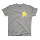 さりちゃん屋の優しい宇宙人Tシャツ(YELLOW) スタンダードTシャツ