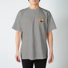 しばじるしデザインのすいかスキスキしばいぬ Regular Fit T-Shirt
