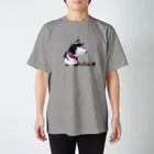 らんまるのおやつの黒柴くん スタンダードTシャツ