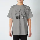 音楽雑貨でぶねこの楽器柄 スタンダードTシャツ