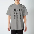 X-Dimensions team goodsのlogo arrange 02 スタンダードTシャツ