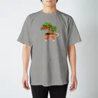 メバエマツモトのイヌモドキ スタンダードTシャツ