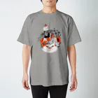 OJIKの不機嫌猫 スタンダードTシャツ