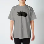 カメの歩みのワニガメ Regular Fit T-Shirt