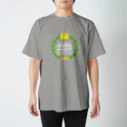 HBridge Storeのフランス語（月桂樹と王冠と星）のロゴ Regular Fit T-Shirt