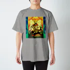 UETSUJI Shotaroの武甕槌大神 地震大鯰 要石ノ図 Regular Fit T-Shirt