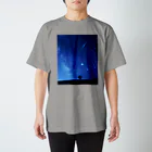 nordmint　(ノルドミント)の星が降る夏の夜空2 スタンダードTシャツ