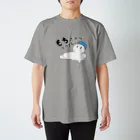 S.Fanatiqueの暑い夏にもちと言い張るゆきだるま スタンダードTシャツ