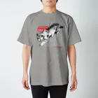 throwcurve（スロウカーヴ）のthrowcurve / 表猫は自由（マルチカラー） Regular Fit T-Shirt