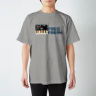 StudioFrequencyのFREQ FREAK シンセ 8bit スタンダードTシャツ