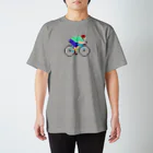 のりものドット絵Tシャツのride!!（ターコイズ） Regular Fit T-Shirt