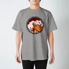 WebArtsの花札丸デザイン「萩に猪」01 Regular Fit T-Shirt