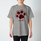 WebArtsの肉球をモチーフにしたオリジナルブランド「nikuQ」（猫タイプ）です スタンダードTシャツ