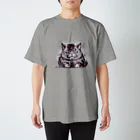 ＳＰＹＤＥＲＬＥＧＳの餌をくれBYふて猫 Regular Fit T-Shirt