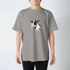 牛グッズ屋さんRubyのRubyホルスタイン牛さんロゴ Regular Fit T-Shirt