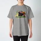 Urchin livin' under the streetのflowers deborde Regular Fit T-Shirt