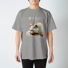 猫T屋のIT系猫 ・帰りたい / スタンダードTシャツ Regular Fit T-Shirt