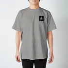 loveapplefactoryのroad to peaks box logo [BLACK] Regular Fit T-Shirt