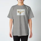 KんばんHもNKA.のティラノサウルス スタンダードTシャツ