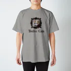 Twelve Catsのカフェラテ色の猫 スタンダードTシャツ