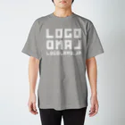 AEDIのLogoLand White Logoland.jp Logo V2（ロゴランド ホワイト logoland.jp ロゴ V2 ） Regular Fit T-Shirt