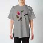 しまのなかまfromIRIOMOTEのしまのなかまスピンオフ『トリース』 （濃色対応） Regular Fit T-Shirt