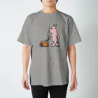 タキヲ＠スタンプ販売「どうぶつくん」のどうぶつくん（さんぽ） Regular Fit T-Shirt