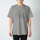 まるいいぬの待つ猫 Regular Fit T-Shirt