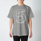 numberの５ Regular Fit T-Shirt