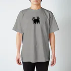 ツバメ堂の黒猫 Regular Fit T-Shirt