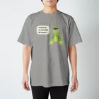 日本ボリビア人協会_アマゾンを助けたいプロジェクトのカメとカエル_アマゾンを助けたい スタンダードTシャツ