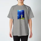 そらのあおの夜のストレンジャー スタンダードTシャツ