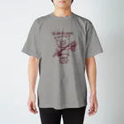 ikeyocraft のNo fish No pants! バーガンディ Regular Fit T-Shirt