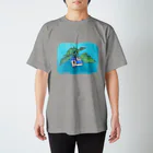 麻雀カッコイイシリーズの卍槓に生える植物 Regular Fit T-Shirt