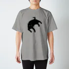 キムラトモミの黒猫さん Regular Fit T-Shirt