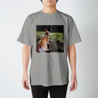 喪黒SHOPの元旦から深く遠い目をしているいぬ（コーギー） Regular Fit T-Shirt