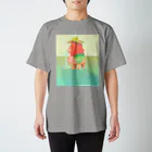 くじらのゆたかなぷーるらいふ Regular Fit T-Shirt