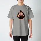 ジルトチッチのデザインボックスのモンキー　パンチ　No.14：バナナゴリラ Regular Fit T-Shirt