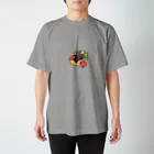 よなよなこうもりのモチーフ Regular Fit T-Shirt