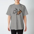 夜猫商店のアメショ欲張りセットT スタンダードTシャツ