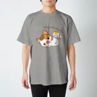 aska/ねこのかんづめのみけとはむ Regular Fit T-Shirt