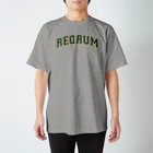 shoppのREDRUM 灰×紺 Regular Fit T-Shirt