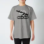 対戦ヘリ梅田のrecoilsick白 スタンダードTシャツ