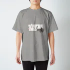 かわいいもののおみせ　いそぎんちゃくのとびだす猫 Regular Fit T-Shirt