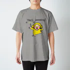 yukashanyの皿回し☆いもくまくん スタンダードTシャツ