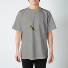 machi_piyoのフトアゴヒゲトカゲ   スタンダードTシャツ
