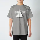 ペアTシャツ屋のシバヤさんのペア(BRIDE)ドレス_白_FW スタンダードTシャツ