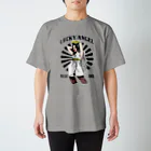 MasakiRockの天使の女の子 スタンダードTシャツ