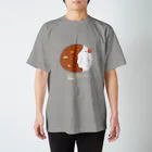 へんてこな文鳥さんのお店のカレーライスにとりこまれた文鳥 スタンダードTシャツ